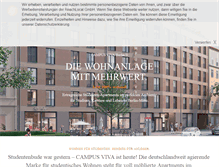 Tablet Screenshot of campusviva.de